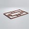 Ekena Millwork Small Hastings Decorative Fretwork Wood Wall Panels, Wood (Paint Grade), 7 1/2"W x 11 3/8"H x 3/8"T WALW12X12X0375HASMF - alternate 2